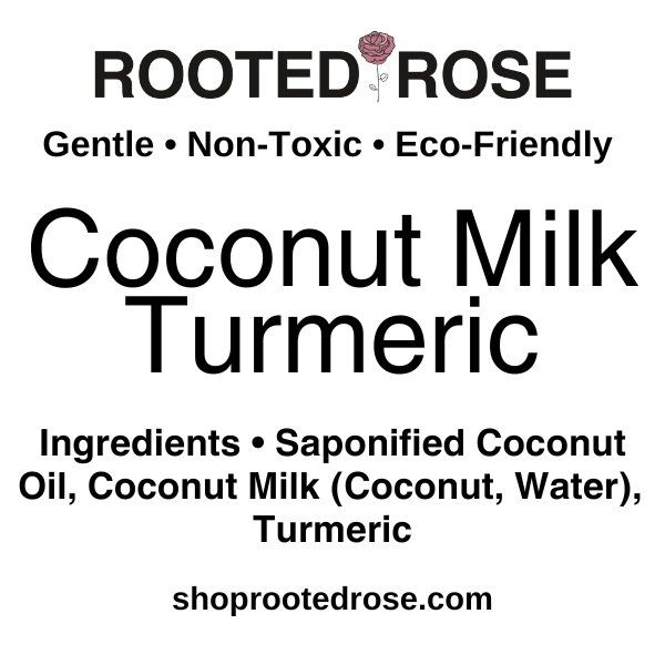 Coconut Milk Turmeric Soap Bar