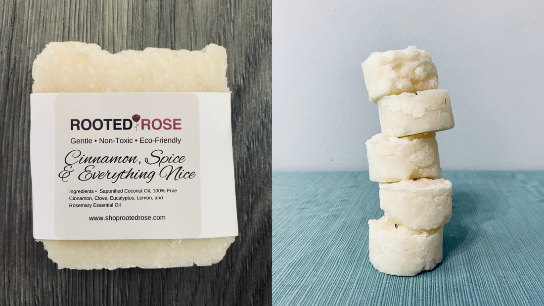 Cinnamon body soap and hand soap bars